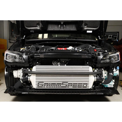 Grimmspeed Front Mount Intercooler Kit Black Piping For Subaru 15-21 STI