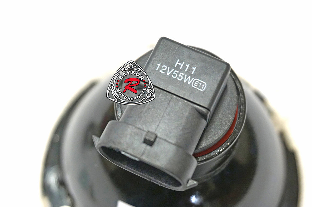 Foglights For 2006-2011 Honda Civic (JDM Spec 4Dr Sedan, Only works with MU RR Style Front Bumper)