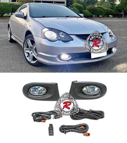 Fog Lights Kit (Clear) For 2002-2004 Acura RSX