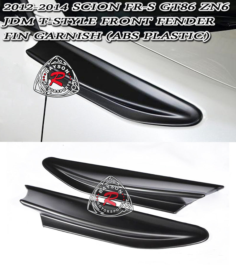 T Style Fender Aero Fin For 2012-2016 Scion FR-S