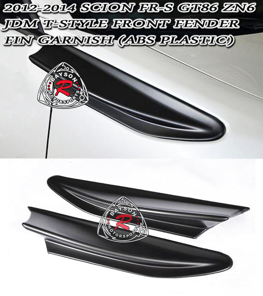 T Style Fender Aero Fin For 2012-2016 Scion FR-S