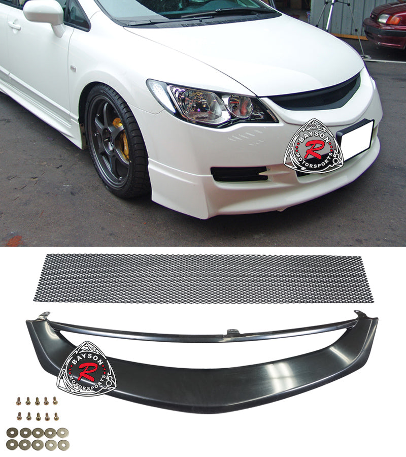 MU Style Front Grille 2006-2008 Honda Civic (JDM Spec 4Dr Sedan)