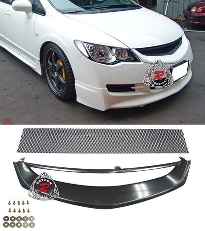MU Style Front Grille 2006-2008 Honda Civic (JDM Spec 4Dr Sedan)