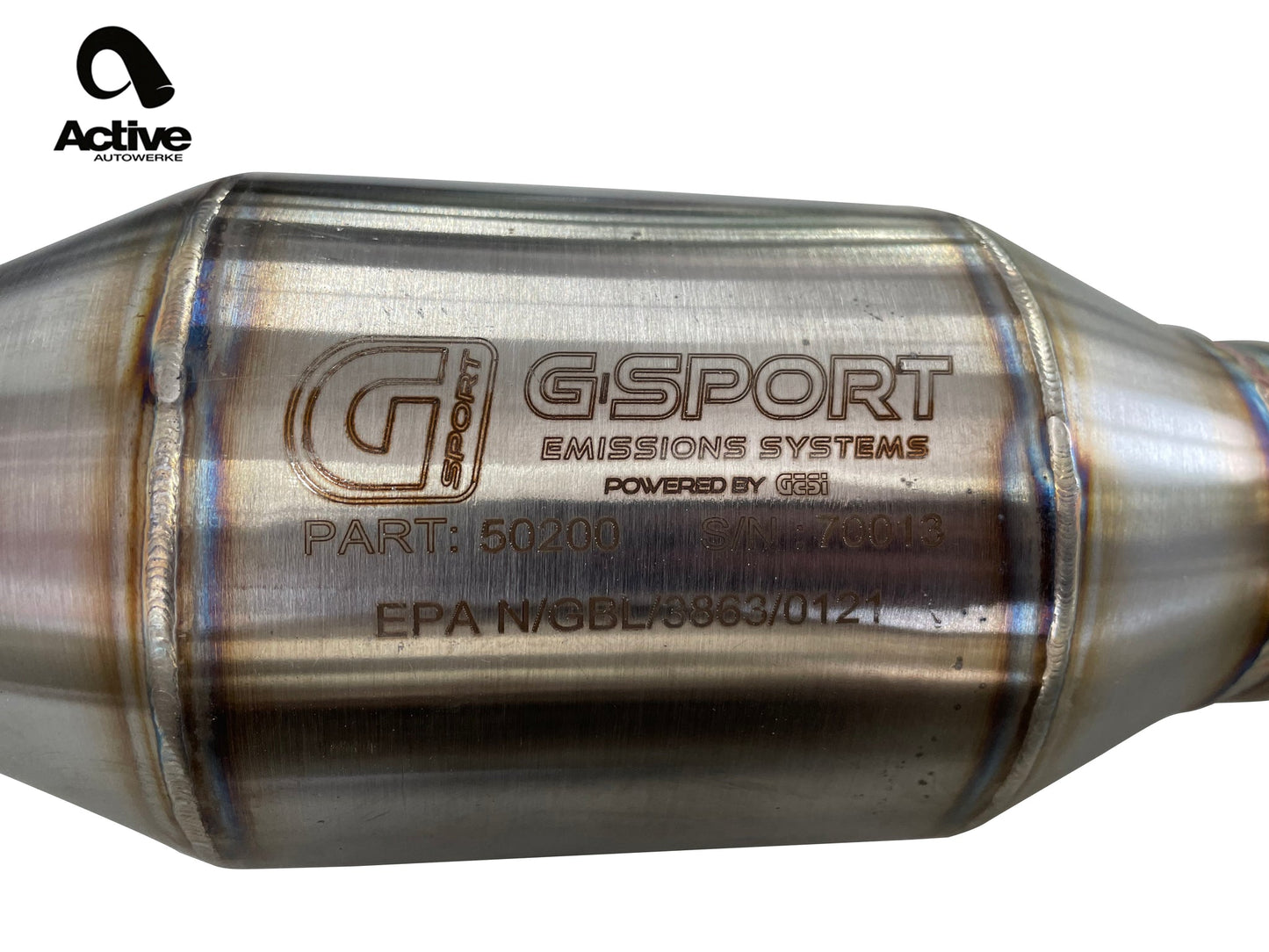 ACTIVE AUTOWERKE E9X M3 SIGNATURE X PIPE WITH GESI ULTRA HIGH FLOW CATS