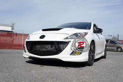GV-Style Front Grille with Lower Trim For 2010-2013 Mazda-3 (Mazdaspeed-3 Only)