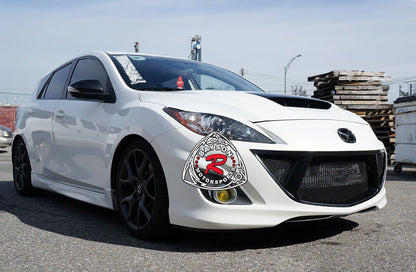 GV-Style Front Grille with Lower Trim For 2010-2013 Mazda-3 (Mazdaspeed-3 Only)