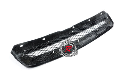 TR Style Front Grille (Carbon Fiber) For 1996-1998 Honda Civic  (2Dr Coupe/3Dr Hatchback/4Dr Sedan)