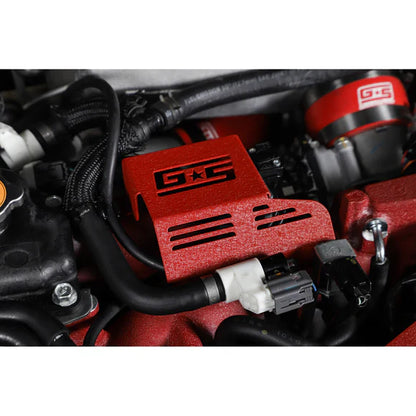 Grimmspeed Boost Control Solenoid Cover Red For Subaru 08-21 STI GrimmSpeed