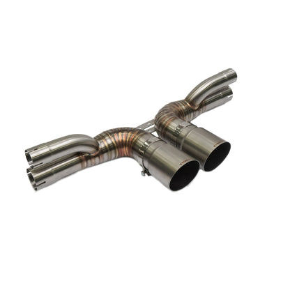 GT3 Center Section - Stainless w/Ti Tips