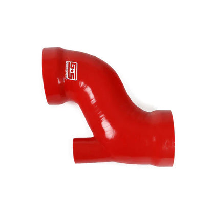 Grimmspeed Post MAF Hose Kit Red For Subaru 15-17 STI(w/ OEM Sound Generator Tube)