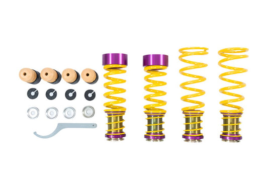 KW Suspensions C8 Corvette Height Adjustable Spring Kit - with Magnetic Ride; with Noselift