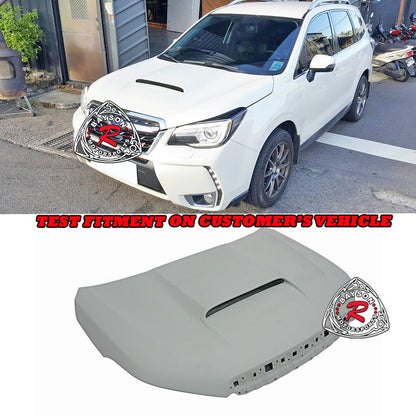 ST Style (Fiberglass) Hood For 2014-2018 Subaru Forester