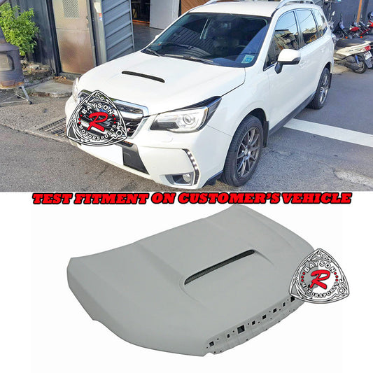 ST Style (Fiberglass) Hood For 2014-2018 Subaru Forester