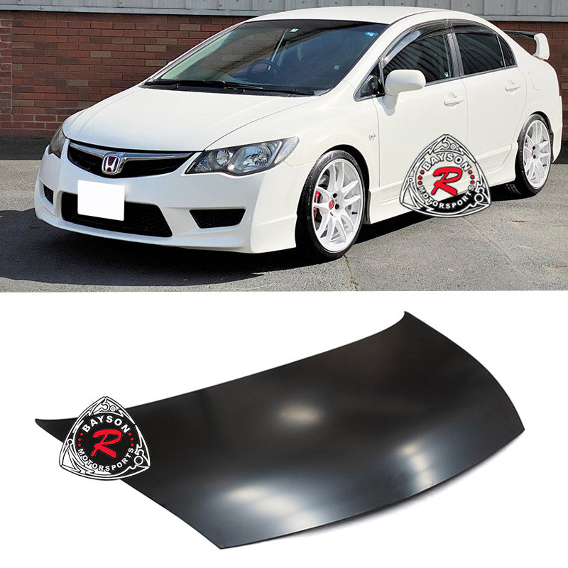 OE Style (Metal) Hood For 2006-2011 Acura CSX 4Dr Sedan (Canadian Model)