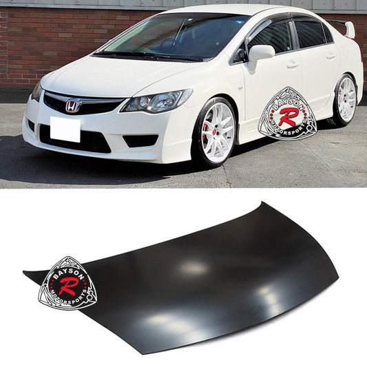 OE Style (Metal) Hood For 2006-2011 Acura CSX 4Dr Sedan (Canadian Model)