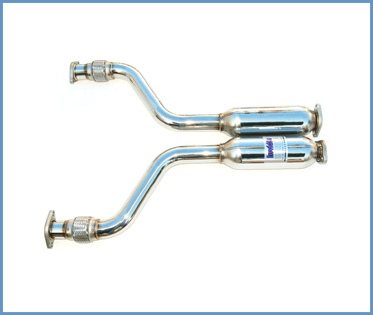 CAT-BACK EXHAUST, GEMINI Infiniti FX35 03-08 (FX45 03-05)
