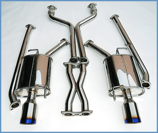 CAT-BACK EXHAUST, Q300 Infiniti G35 4-DR 07-UP