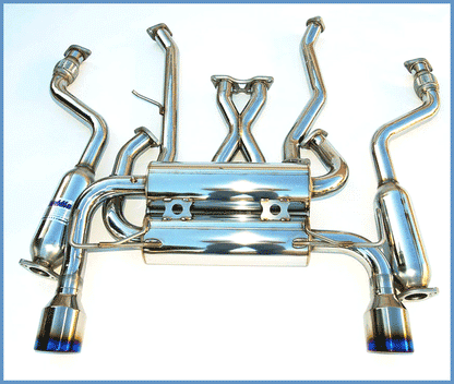 CAT-BACK EXHAUST, GEMINI Infiniti G37 Coupe 07-UP