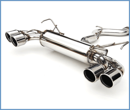 Invidia Q300 Stainless Steel Dual Cat-Back Exhaust System | 2008-2014 Subaru STi