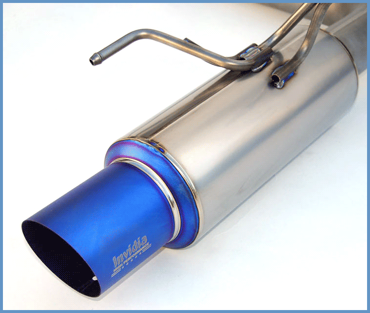 CAT-BACK EXHAUST, FULL TITANIUM Subaru WRX/STI 4-DR 08-14