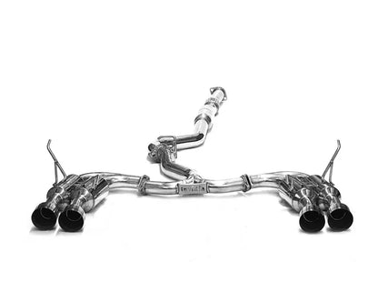Invidia R400 Gemini Quad Tip Exhaust System | 2015-2021 Subaru WRX / STi