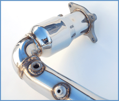 Down-Pipe with High-Flow Cat (with Wideband Sensor)