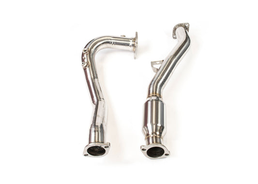 Invidia 15-21 Subaru WRX FA20 CATTED Down Pipe (Bottom Cat) wide Band