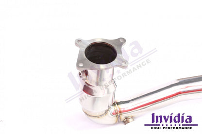 Invidia 15-21 Subaru WRX FA20 CATTED Down Pipe (Bottom Cat) wide Band
