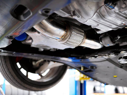 Invidia 17-21 Honda Civic Type-R FK8 R400 Gemini Titanium tips Cat-back Exhaust