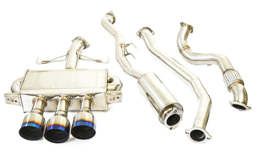 Invidia 17-21 Honda Civic Type-R FK8 Q300 Titanium tip Cat-back Exhaust