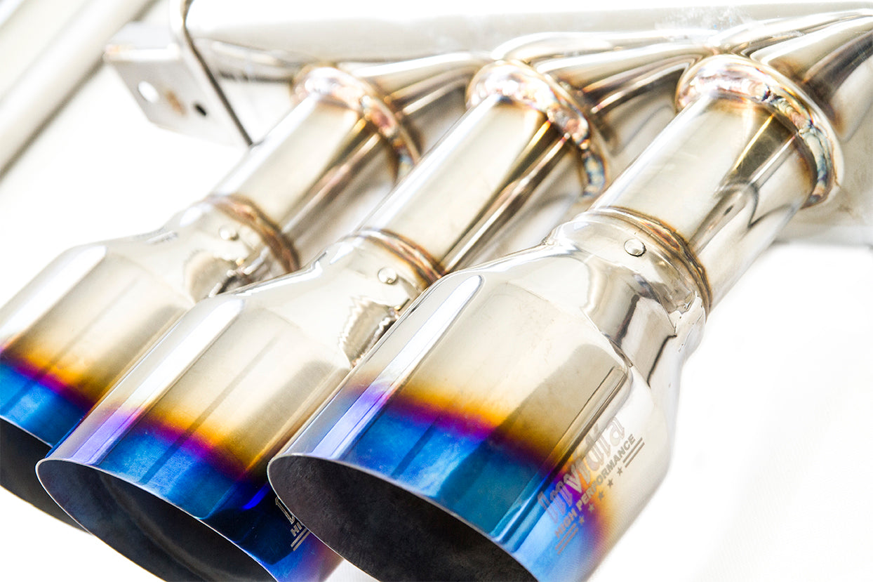 Invidia 17-21 Honda Civic Type-R FK8 Q300 Titanium tip Cat-back Exhaust