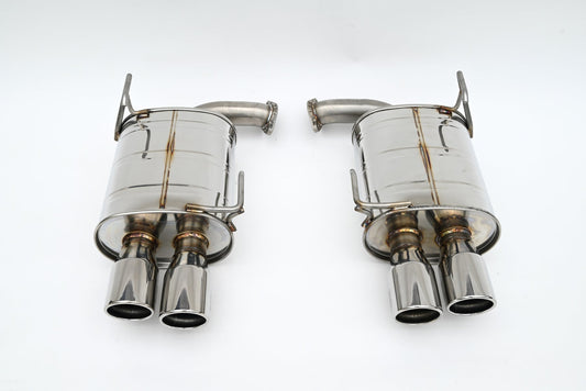 Invidia 22-Up Subaru WRX Axle Back Q300 3.5" Rolled Dual Wall S.S. Tip Exhaust