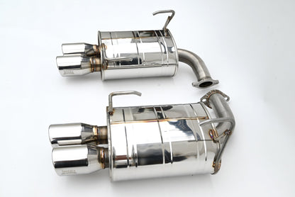 Invidia 22-Up Subaru WRX Axle Back Q300 3.5" Rolled Dual Wall S.S. Tip Exhaust