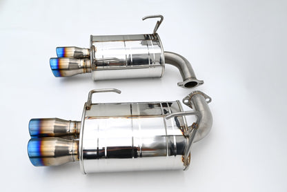 Invidia 22-Up Subaru WRX Axle Back Q300 3.5" Rolled Dual Wall Titanium Tip Exhaust