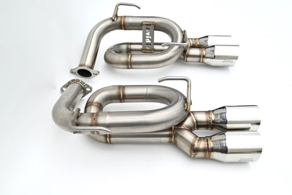 Invidia 22-Up Subaru WRX Axle Back Twin Loop 3.5" Single Layer S.S. Tip Exhaust
