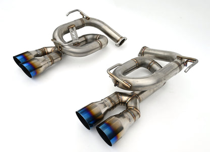 Invidia 22-Up Subaru WRX Axle Back Twim Loop 3.5" Single Layer Titanium Tip Exhaust