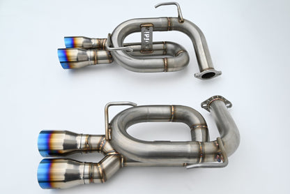 Invidia 22-Up Subaru WRX Axle Back Twim Loop 3.5" Single Layer Titanium Tip Exhaust