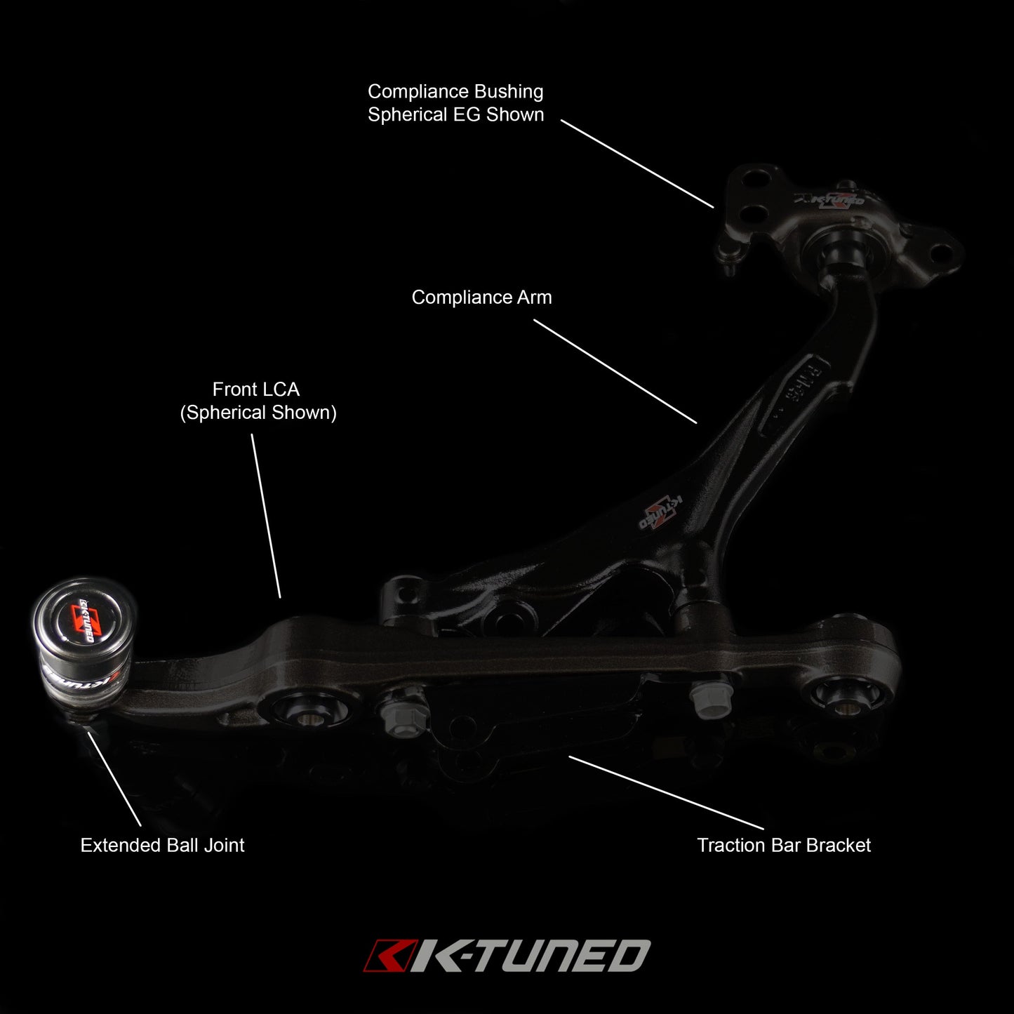 Roll Center / Extended Ball Joints - EG/EK/DC2