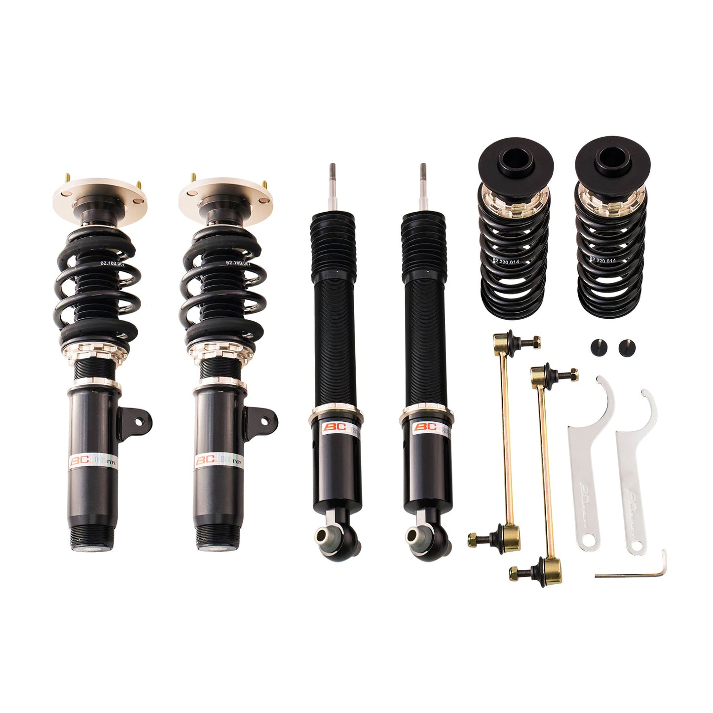 14-20 BMW 4-Series F32 (RWD) (3-Bolt Top Mounts)
