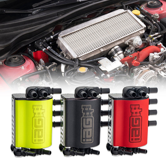 IAG Air / Oil Separator (UPDATED VERSION) - 08-14 WRX, 08-21 STI, 05-09 LGT/0BXT