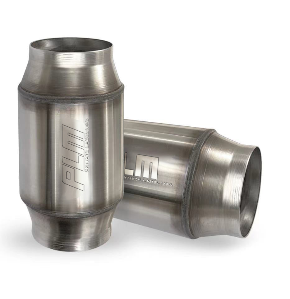 PLM High Flow Performance 400 Cell EPA Metallic Catalytic Converter