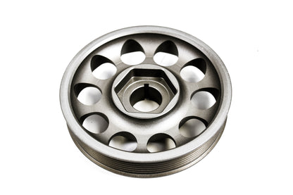 Precision Works Aluminum Crankshaft Crank Pulley Fits Honda Civic FD K20 06-11