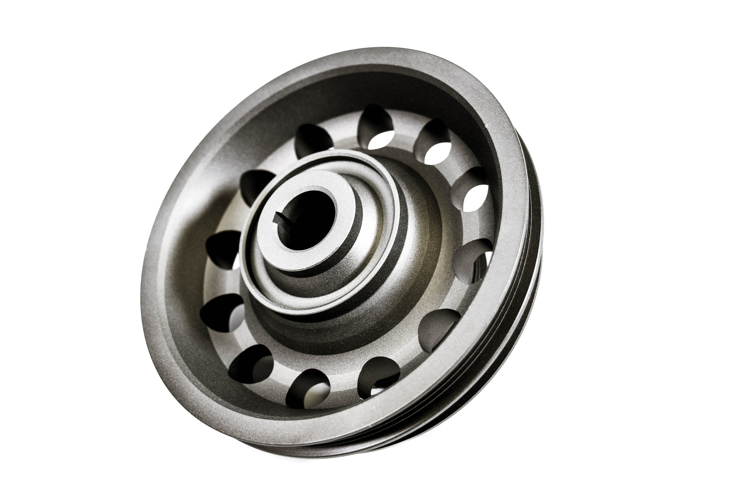 Precision Works Aluminum Crank Crankshaft Pulley 92-95 Civic & 93-95 Del Sol