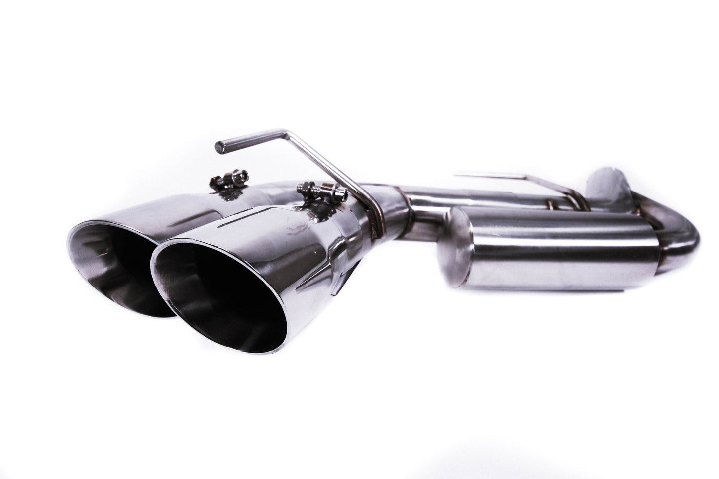 PLM Axle Back Muffler Delete Chevy Camaro SS ZL1 V8 2016 - 2023 Stainless Steel