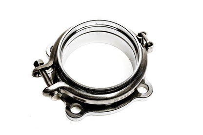Precision Works 4-Bolt to V-Band 3" Turbo Flange Adapter
