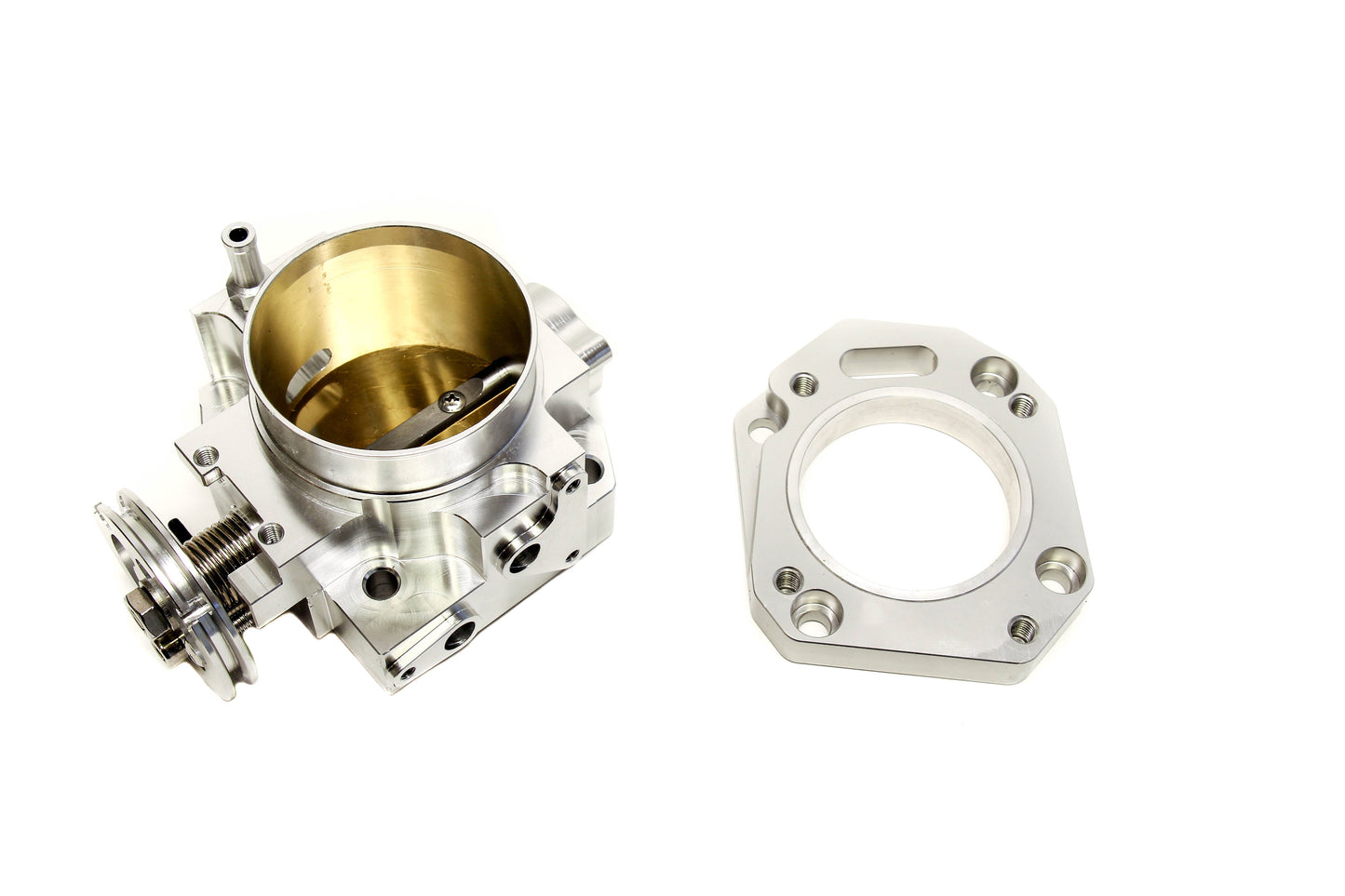 Precision Works RBC RRC Dual Throttle Body Adapter K20 K24 62 70mm