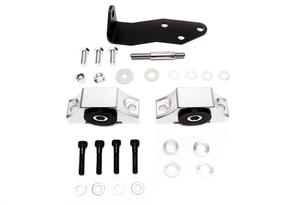 Precision Works Billet Engine Torque Mounts Black Edition - Honda B-Series B18 B20 B16