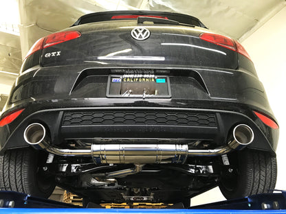 Invidia 13-16 VW Golf GTI MK7 Q300 Rolled S.S.Tips Cat-back Exhaust