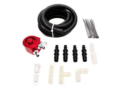 Precision Works AOS Air Oil Separator - Subaru WRX 02-14 STI 04-21