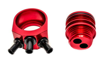 Precision Works AOS Air Oil Separator - Subaru WRX 02-14 STI 04-21